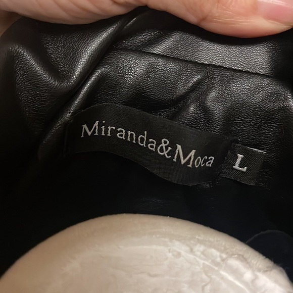 Faux leather jacket size L women’s - Picture 4 of 4